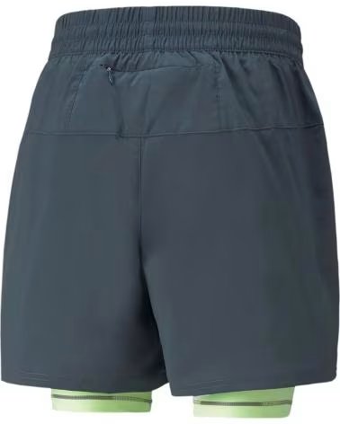 PUMA PANTALONCINO DA RUNNING PUMA DA UOMO VERDE