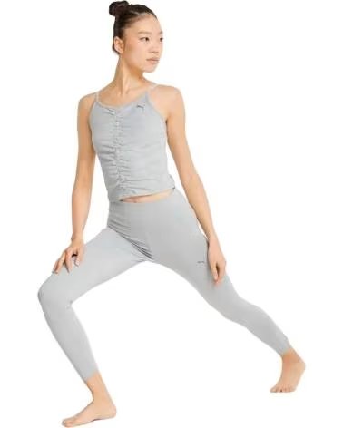 PUMA PUMA TOP DE TIRANTES FRUNCIDO PARA MUJER GRIS GRIS
