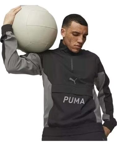 PUMA CAMISETA DE MANGA LARGA EN PARA HOMBRE NEGRO