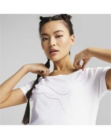 PUMA PUMA RUNNING ESSENTIALS WOMEN´S SHORT SLEEVE T-SHIRT BLANCO
