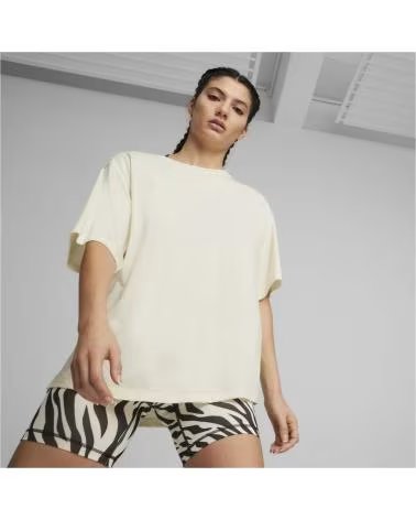 PUMA T-SHIRT PUMA À MANCHES COURTES POUR FEMME BLANCO