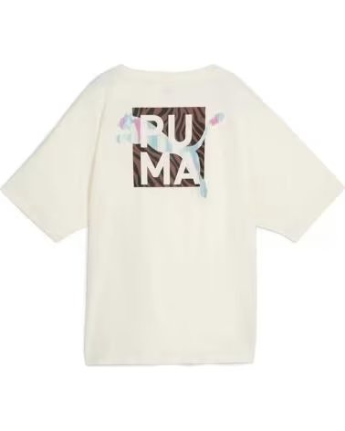 PUMA T-SHIRT PUMA À MANCHES COURTES POUR FEMME BLANCO