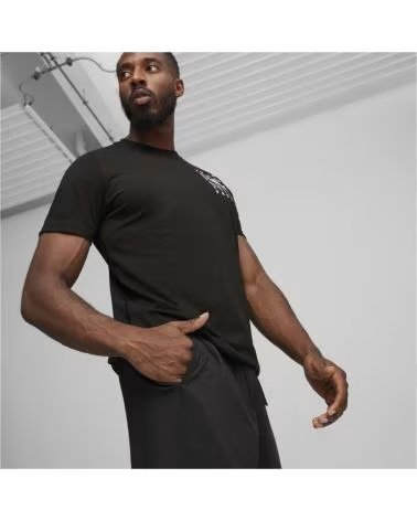 PUMA PANTALONES CORTOS DE PUNTO PUMA CLOUDSPUN PARA HOMBRE NEGRO