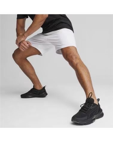 PUMA SHORT PUMA CLOUDSPUN KNIT HOMME GRIS