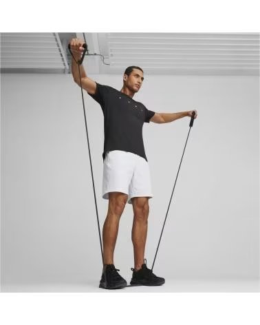 PUMA SHORT PUMA CLOUDSPUN KNIT HOMME GRIS