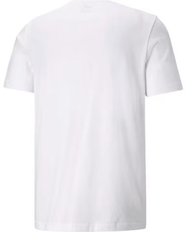 PUMA CAMISETA PUMA ESSENTIALS LOGO MANGA CORTA HOMBRE BLANCO