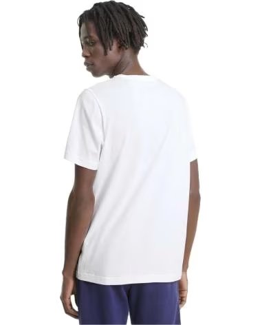 PUMA CAMISETA PUMA ESSENTIALS LOGO MANGA CORTA HOMBRE BLANCO