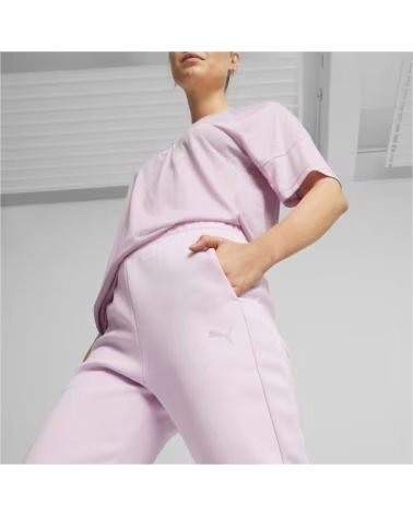 PUMA PANTALON LARGO EN PARA MUJER ROSA