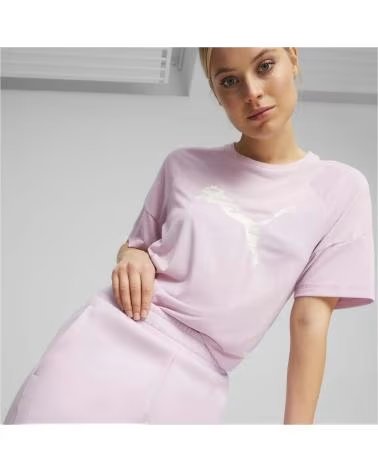 PUMA PANTALON LARGO EN PARA MUJER ROSA