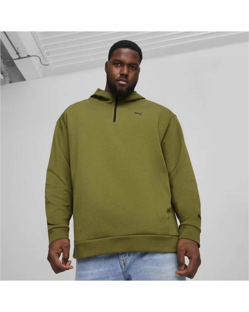 PUMA SWEAT À CAPUCHE PUMA POUR HOMME VERDE