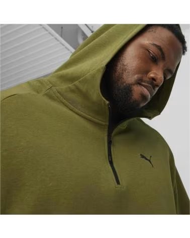 PUMA SWEAT À CAPUCHE PUMA POUR HOMME VERDE