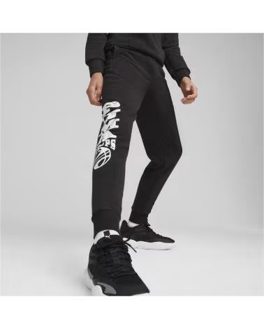 PUMA PUMA BLUEPRINT SWEATPANTS NOIR NEGRO