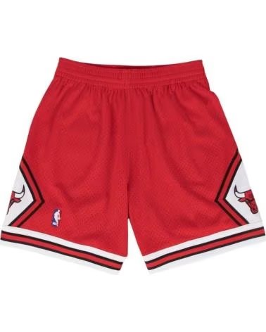 MITCHELL  NESS PANTALONCINI MITCHELL & NESS CHICAGO BULLS 1997-98 ROJO