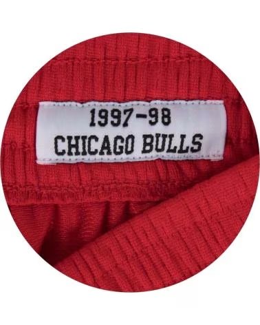 MITCHELL  NESS PANTALONCINI MITCHELL & NESS CHICAGO BULLS 1997-98 ROJO
