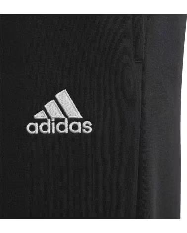 ADIDAS PANTALONE LUNGO ADIDAS ESSENTIALS NERO UNISEX BAMBINO NEGRO