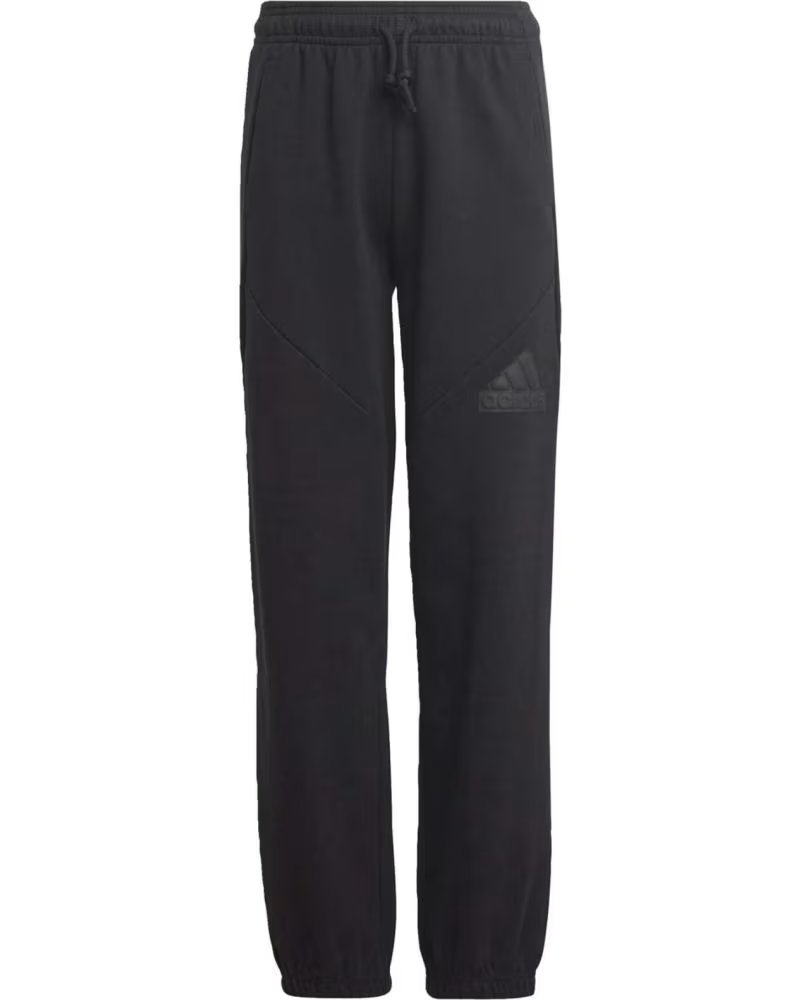 ADIDAS PANTALONI LUNGHI ADIDAS ESSENTIALS UOMO NERI NEGRO