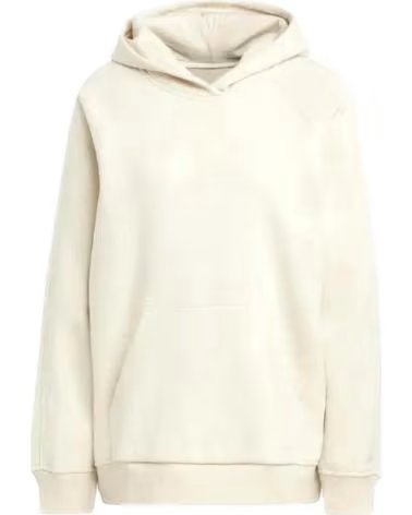ADIDAS FELPA CON CAPPUCCIO ADIDAS ESSENTIALS BEIGE DA DONNA BEIGE