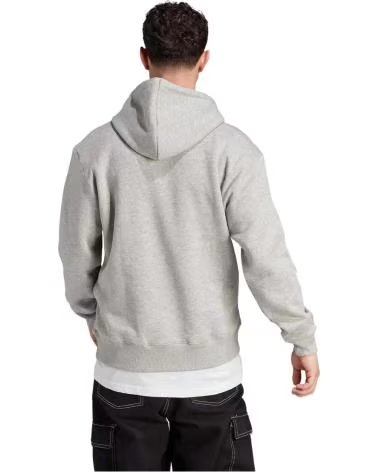 ADIDAS FELPA CON CAPPUCCIO ADIDAS ESSENTIALS DA UOMO GRIS