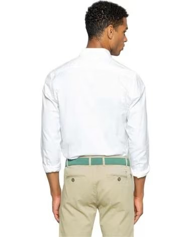 SCOTTA CAMISA SCOTTA DE LINO BLANCA PARA HOMBRE BLANCO
