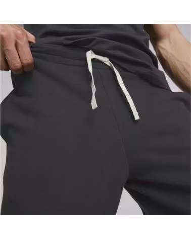 PUMA PANTALONI TUTA PUMA CLASSICS DA UOMO NERI NEGRO
