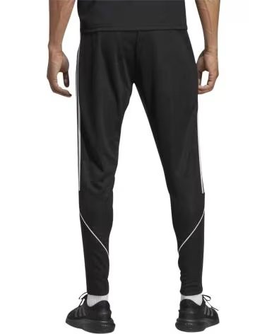 ADIDAS PANTALONI LUNGHI ADIDAS ESSENTIALS 3-STRIPES DA UOMO NEGRO