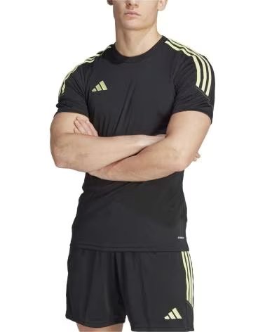 ADIDAS ADIDAS TIRO 23 COMPETITION SHORT SLEEVE T-SHIRT MEN BLACK NEGRO