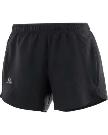 SALOMON SALOMON WOMEN´S BLACK RUNNING SHORTS NEGRO