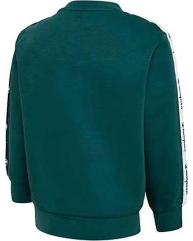 CHAMPION CHAMPION CREWNECK TAPE SWEATSHIRT GRÜN UNISEX VERDE