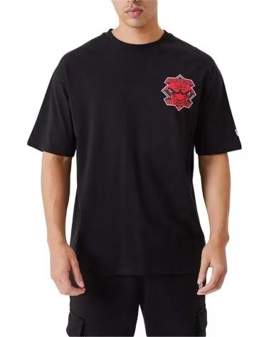 NEW ERA NEW ERA KURZARMSHIRT SCHWARZ FÜR HERREN NEGRO