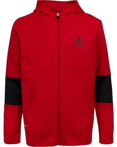 JORDAN GIACCA JORDAN FULL ZIP DA UOMO ROJO