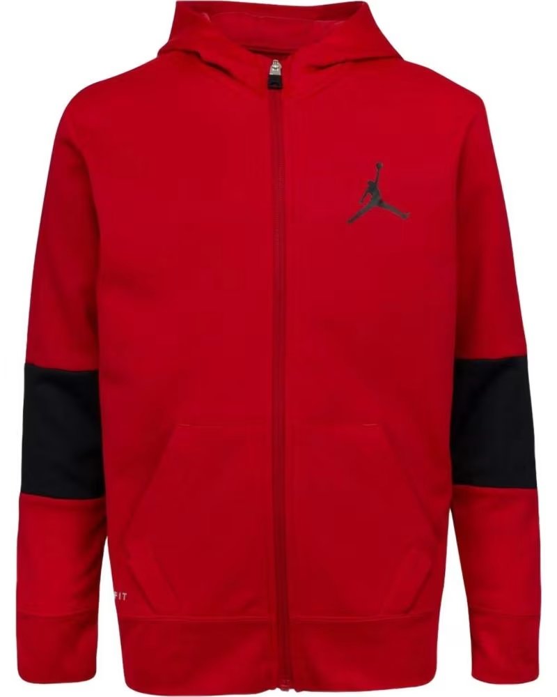 JORDAN GIACCA JORDAN FULL ZIP DA UOMO ROJO