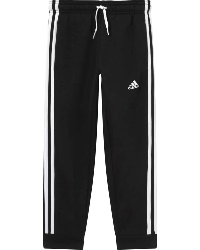 ADIDAS PANTALONI ADIDAS ESSENTIALS 3-STRIPES JUNIOR NERI NEGRO