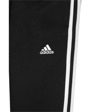 ADIDAS PANTALONI ADIDAS ESSENTIALS 3-STRIPES JUNIOR NERI NEGRO