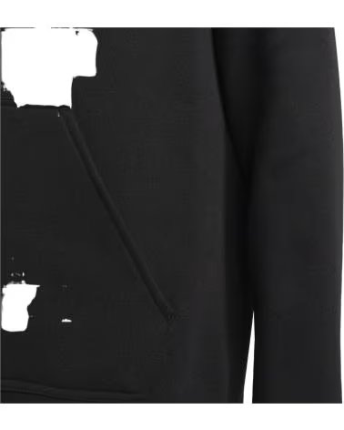 ADIDAS SUDADERA CON CAPUCHA H57516 PARA NINOS UNISEX NEGRO