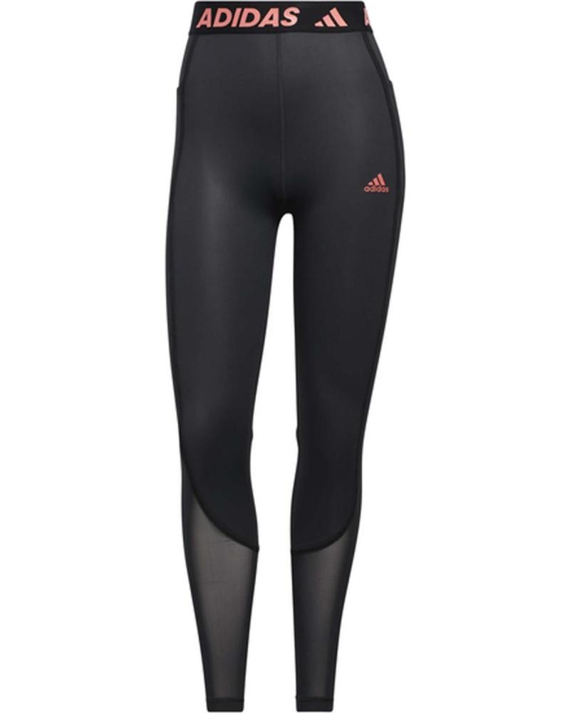 ADIDAS MALLAS DEPORTIVAS ADIDAS CON PANELES DE MALLA NEGRO