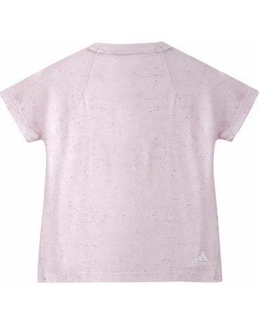 ADIDAS CAMISETA ADIDAS DE MANGA CURTA PARA MENINA ROSA