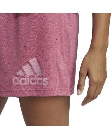 ADIDAS ADIDAS ESSENTIALS LOGO SHORTS WOMEN PINK ROSA