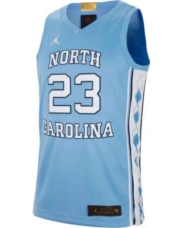 JORDAN CAMISA JORDAN NORTH CAROLINA 23 MASCULINA AZUL