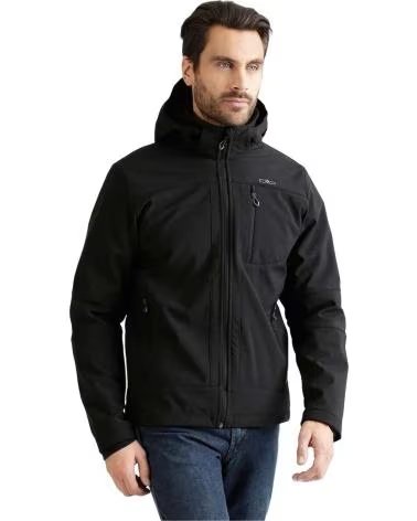 CMP CAMPAGNOLO CMP BLACK JACKET FOR MEN NEGRO