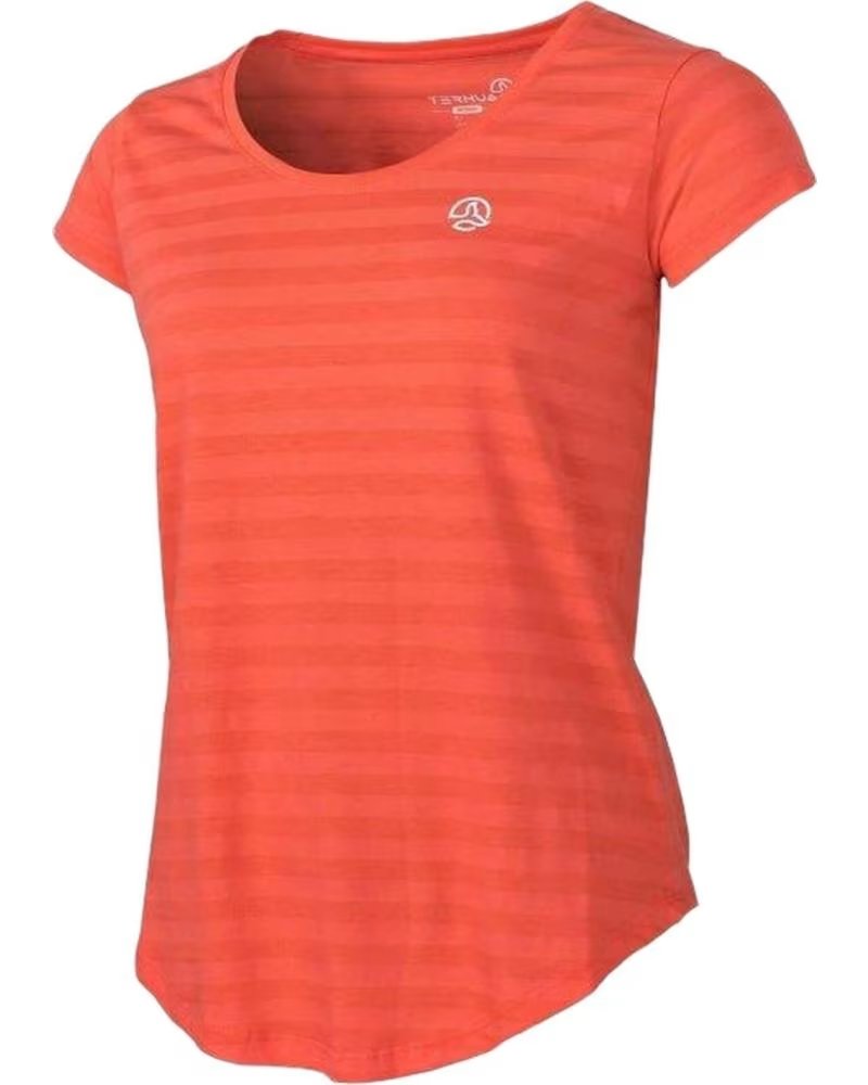 TERNUA T-SHIRT A MANICHE CORTE TERNUA DA DONNA NARANJA