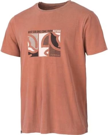 TERNUA CAMISETA DE MANGA CURTA TERNUA MASCULINA NARANJA
