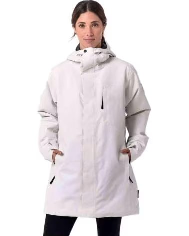 TERNUA TERNUA SWEAT À CAPUCHE POUR FEMME BLANC BLANCO