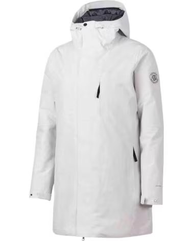 TERNUA TERNUA SWEAT À CAPUCHE POUR FEMME BLANC BLANCO