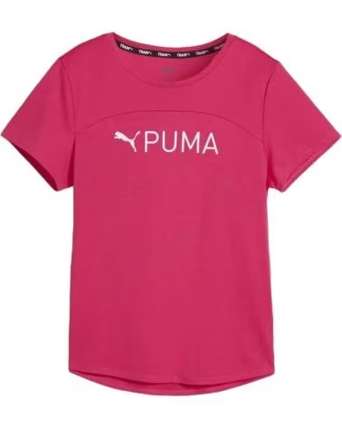 PUMA CAMISETA PUMA FIT LOGO ULTRABREATH MUJER ROSA ROSA