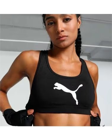 PUMA TOP DESPORTIVO PUMA COM LOGÓTIPO NEGRO