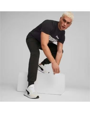 PUMA PANTALÓN LARGO DEPORTIVO PUMA ESSENTIALS HOMBRE NEGRO NEGRO