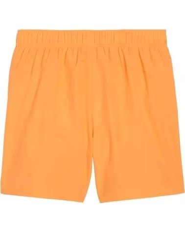 PUMA ESSENTIALS LOGO UNISEX SHORTS ORANGE NARANJA