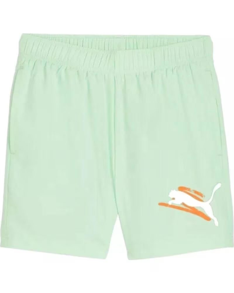 PUMA PANTALÓN CORTO PUMA CLASSICS LOGO HOMBRE VERDE VERDE