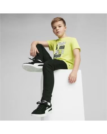 Sportif pour Homme PUMA MODELO ESS LOGO LAB TEE B PARA H VERDE