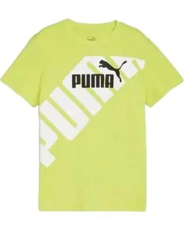 Deportivas de Hombre PUMA CAMISETA PUMA POWER GRAPHIC TEE B P PARA HOMBRE VERDE